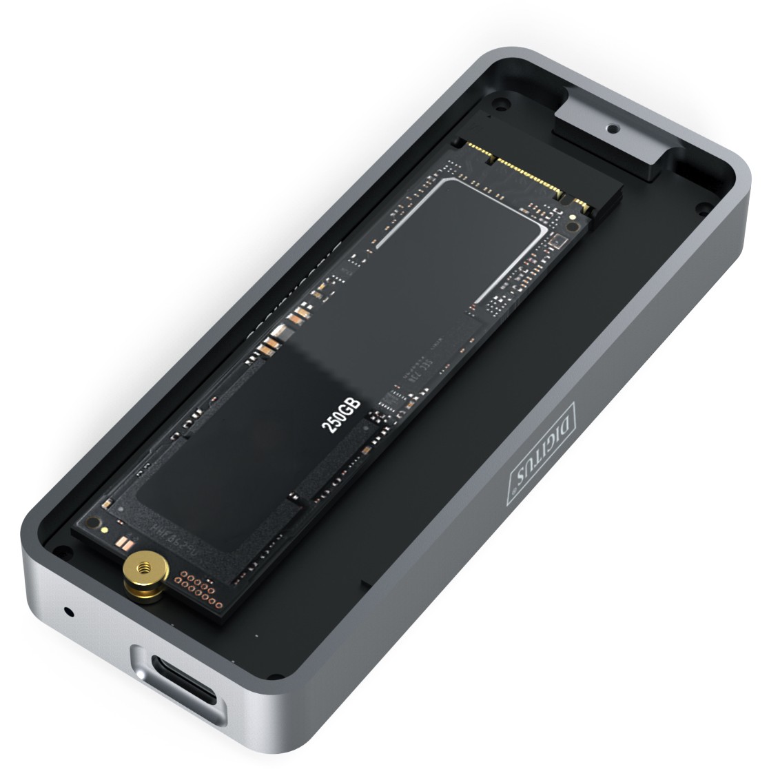 Këllëf për Disqe DIGITUS USB Enclosure for M.2 SSD – Includes Mounting Accessories - Figura 5