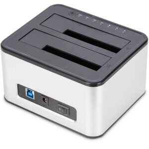 Docking Station DIGITUS USB ->2x 2.5"/3.5" SATA HHD. SSD Silver