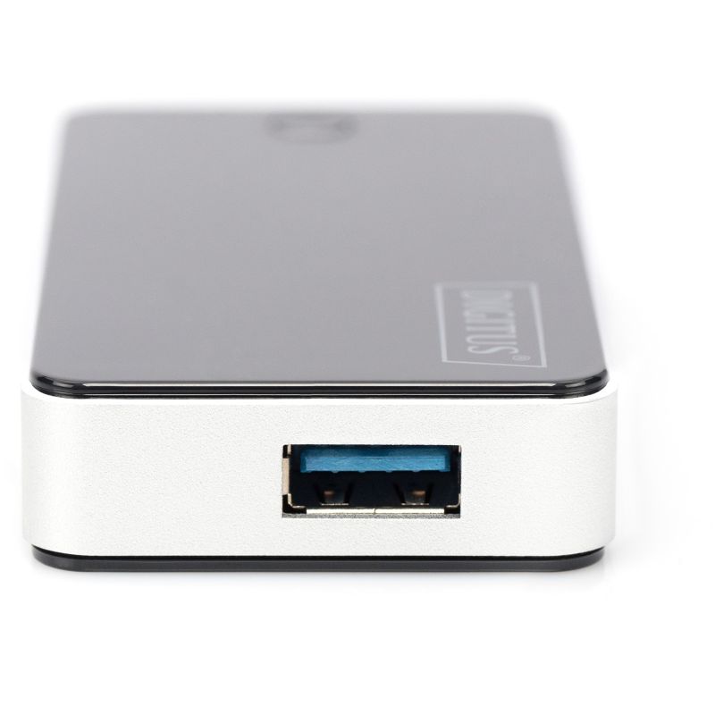 Hub USB DIGITUS 3.0 4‑Port në 4x USB‑A 3.0 me Netzteil - Zezë - Figura 2
