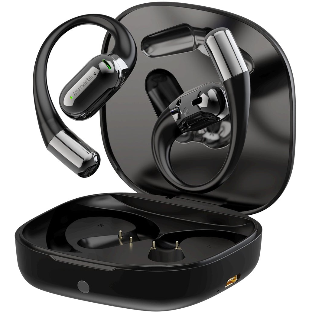 Kufje pa kabllo 4smarts SkyBuds AI Screen Open-Ear Bluetooth Headphone -  Zezë - Figura 5