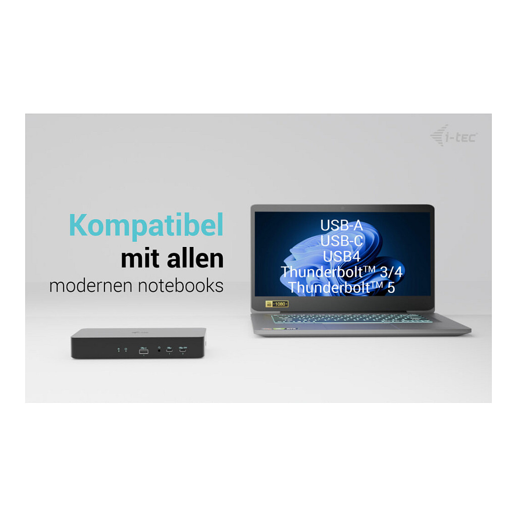 Docking Station I‑TEC Universal Intelligent Dual Display – Zezë - Figura 3