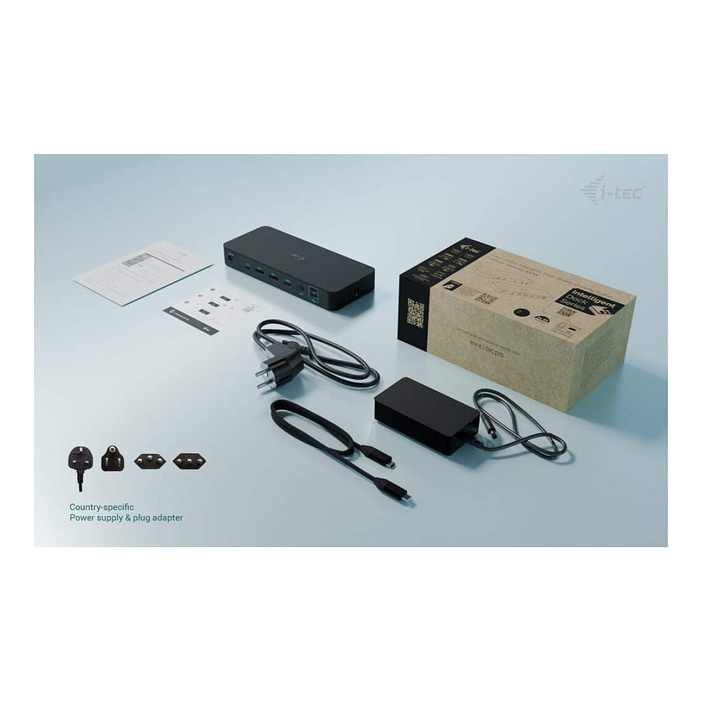 Docking Station I‑TEC USB‑C Intelligent Triple Display – Zezë - Figura 4