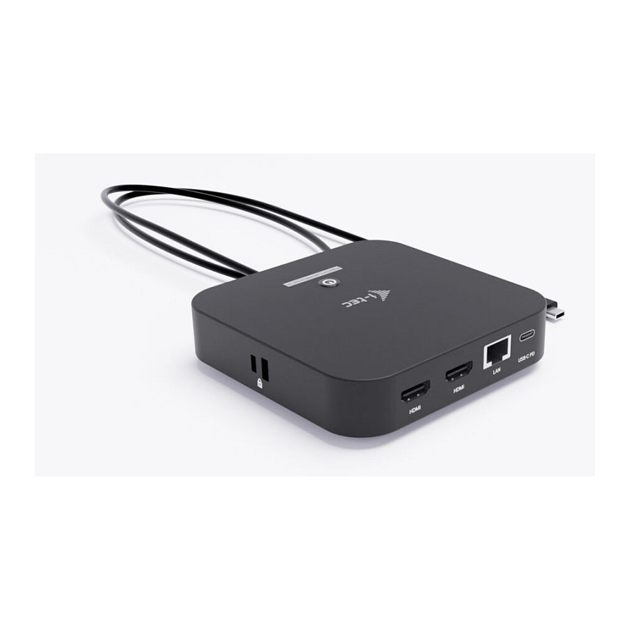 Docking Station I‑TEC USB‑C Dual HDMI 2x HDMI + 1x GLAN + 2x USB‑A 3.2 + 2x USB 2.0 + 1x USB‑C Gen2 + 1x USB‑C Gen1 + 1x 100W USB‑C PD + Charger 100W – Zezë - Figura 2