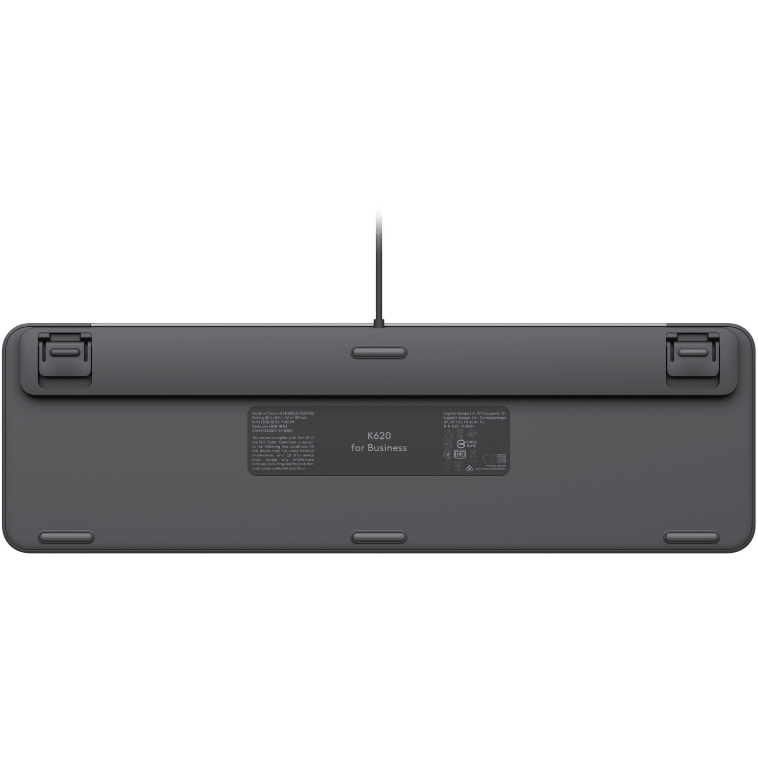 Tastierë pa kabllo Logitech KB K620 / For Business - Zezë - Figura 5