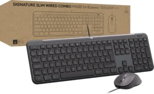 Combo (Tastierë & Maus) Logitech MK620 for Business - Zezë