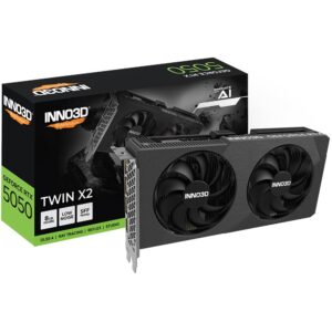 Kartelë Grafike NVIDIA RTX 5050 8GB Inno3D Twin X2 8GB GDDR6