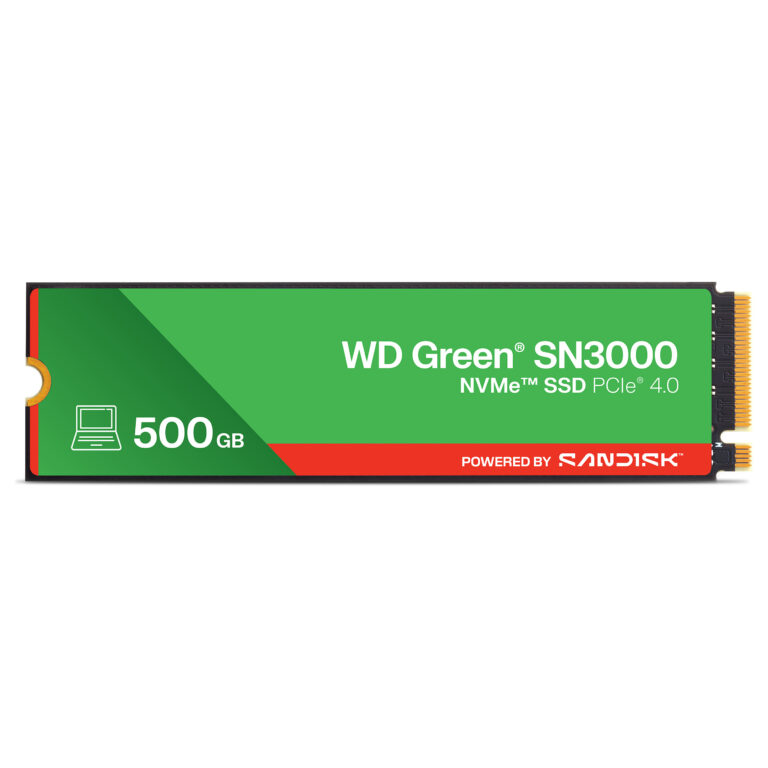 SSD e brendshme M.2 WD Green SN3000 NVMe SSD 500GB 2280