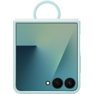 Aksesorë për telefon Samsung Ring Case (Silicone) for Galaxy Z Flip7 - Gjelbër e hapur