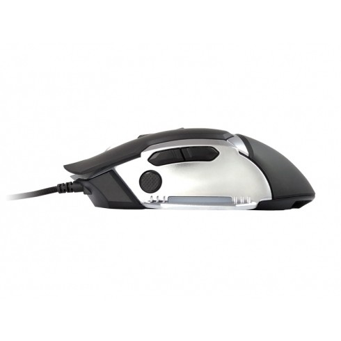 Maus me Kabllo Conceptronic DJEBBEL02B/ Gaming/ USB/ 4000 DPI/ IC Sensor – Zezë / Bardhë