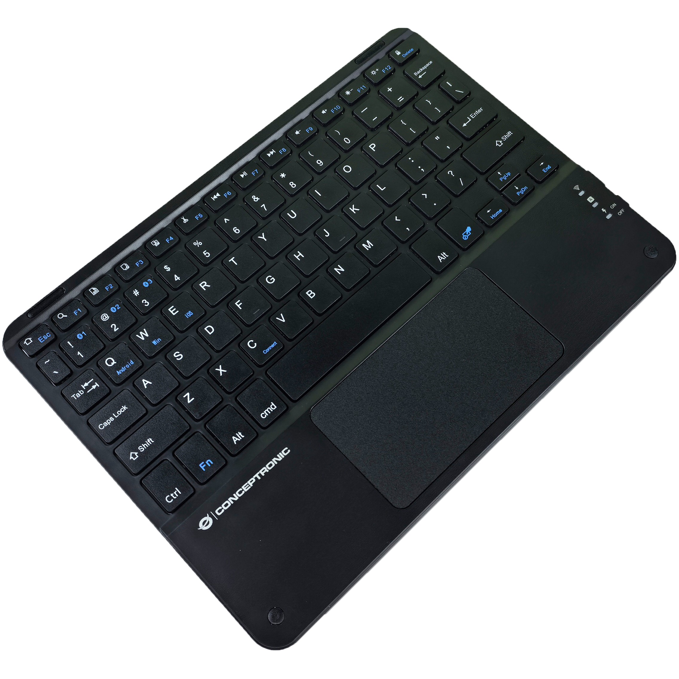 Aksesorë për tablet CONCEPTRONIC / QWERTY US Layout / 10" - Zezë - Figura 2