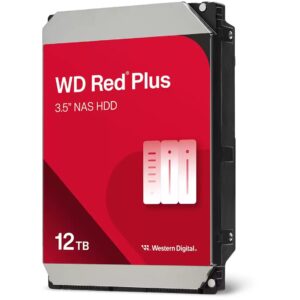 HDD e brendshme 12TB WD Red Plus SATA 6Gb/s 8.89cm 3.5Zoll HDD