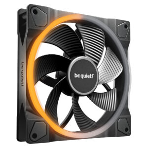 Ftohës për Kasë 140mm be quiet! Light Wings PWM Reverse Fan – Zezë