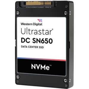 SSD e Brendshme M.2 2.5" WESTERN DIGITAL Ultrastar DC SN650 SSD U.3 15MM 7680GB 6.4cm PCIe TLC RI-1DW/D BICS5 ISE
