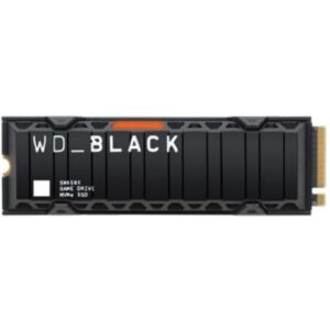 SSD e brendshme WD Black SN850X PCIe Gen 4 Gaming with Heat Sink 2TB 7300MB/s R