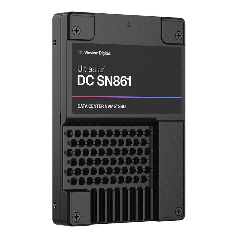 SSD e Brendshme Western Digital 2.5" / Ultrastar DC SN861 / WUS6BA138PSP9X3 / Datencenter / 3.84TB / U.2 / PCIe 5.0 ×4 / NVMe - Figura 3