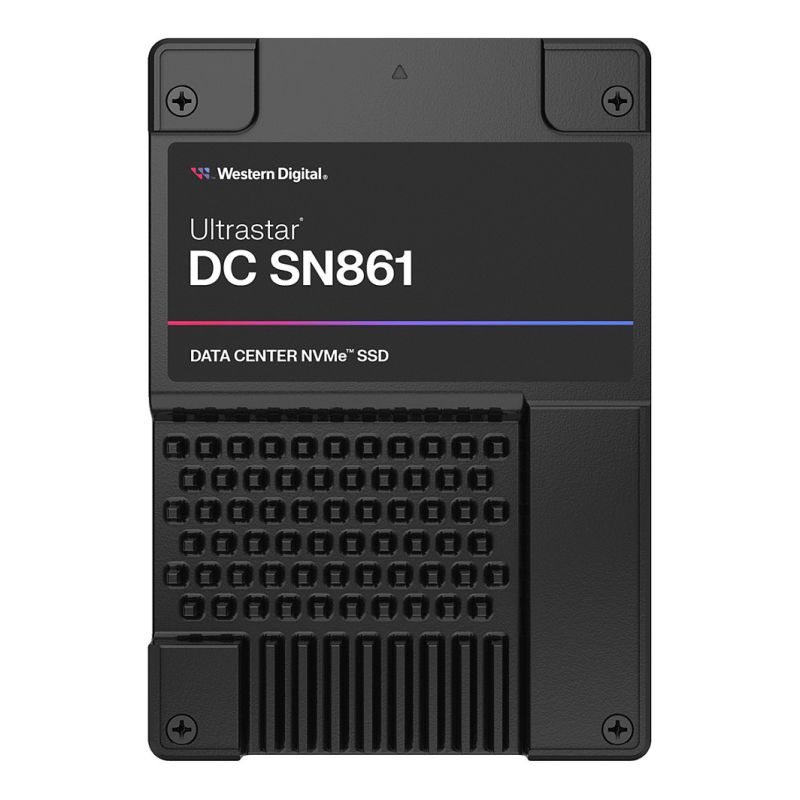 SSD e Brendshme Western Digital 2.5" / Ultrastar DC SN861 / WUS6BA138PSP9X3 / Datencenter / 3.84TB / U.2 / PCIe 5.0 ×4 / NVMe