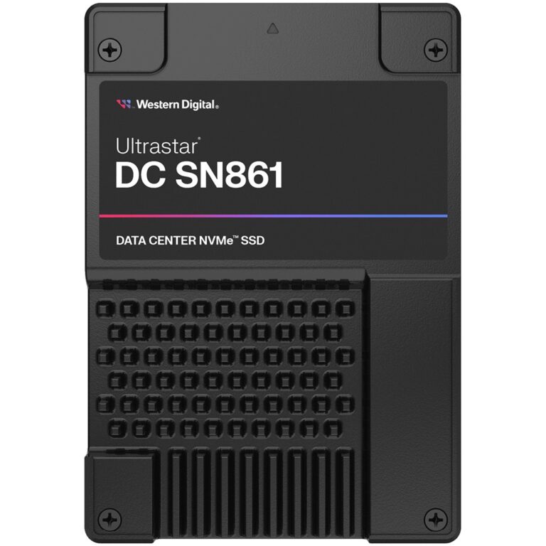 SSD të Brendshme WD Ultrastar DC SN861 / 2.5" U.2 PCIe 5.0 x4 (NVMe) / 7.68TB