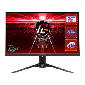 Monitor Gaming ASRock PG32QF2B / 31.5"/ Wide Quad HD VA / 165Hz / 1ms / HDMI + DisplayPort - Zezë