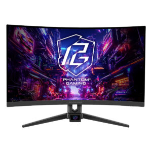 Monitor Gaming ASRock PG27FRS1A / 27" / Full HD VA / LCD / 280 Hz / 1 ms / HDMI+DP / Curved - Zezë