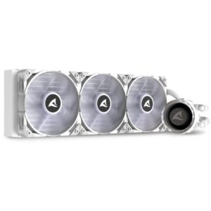 Ftohës për Procesor Sharkoon S90 RGB White AIO 360 mm e bardhë