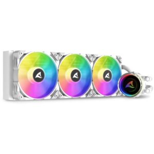 Ftohës për Procesor Sharkoon S90 RGB White AIO 360 mm e bardhë
