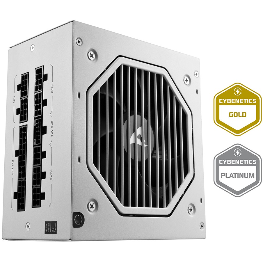 Furnizues Energjie PSU 1200W Sharkoon Rebel P20 / 1200W / ATX Power Supply / 1x 12-Pin High Power / 4x PCIe / White - Figura 2