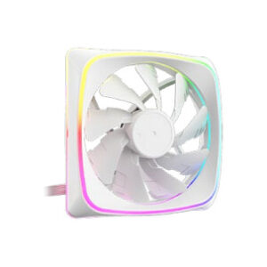 Ftohës për Kasë 120mm Sharkoon SHARK Lights RGB PWM – Bardhë