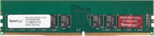 RAM Memorie DDR4 8 GB Synology ECC UDIMM 2666 – bulk packaging