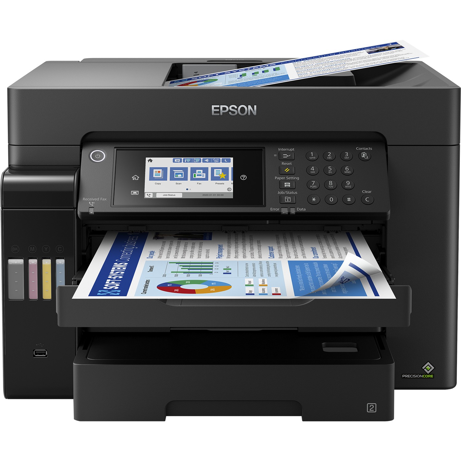 Printer Inkjet Epson EcoTank ET-16650 / A3 - Zezë - Figura 2