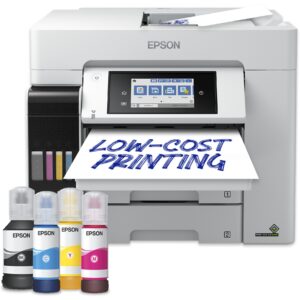 Printer Multifunksional Epson EcoTank Pro ET-5885 A4 Color Inkjet - Bardhë / Zezë