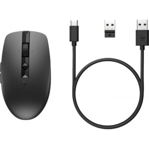 Maus pa kabllo HP 710 Wireless Mouse – Bluetooth/USB-A/C – Zezë