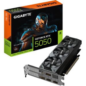 Kartelë grafike NVIDIA RTX 5050 8GB Gigabyte OC LOW PROFILE GDDR6