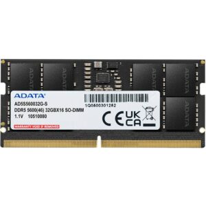 RAM Memorie 16GB DDR5 5600MHz ADATA SODIMM Premier Tray (AD5S560016G-S) – Zezë