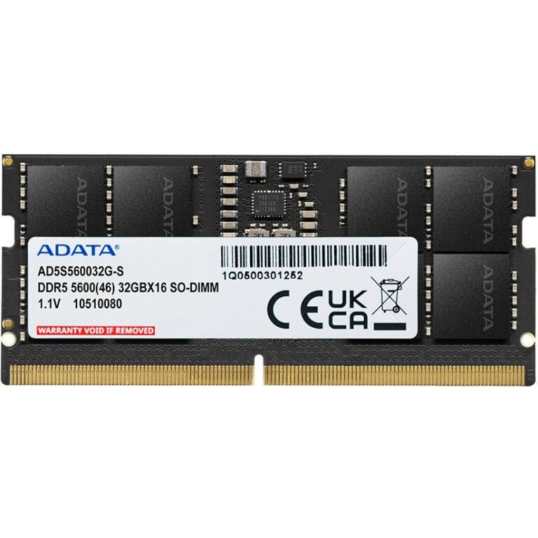 RAM Memorie 16GB DDR5 5600MHz ADATA SODIMM Premier Tray (AD5S560016G-S) – Zezë
