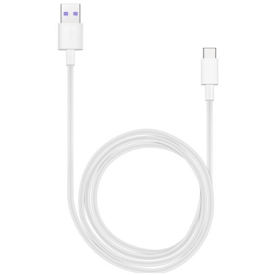 Kabllo USB Huawei AP71 / HL-1289 Quick Charger Cable / Data Cable Type-C /BULK Packaging - Bardhë