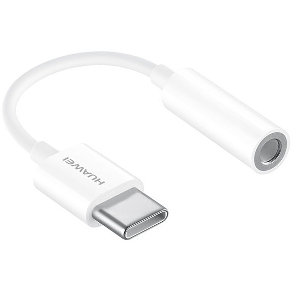 Kabllo USB Huawei Adapter AM20 / CM20 - USB Type-C to 3.5mm / BULK Packaging - Bardhë
