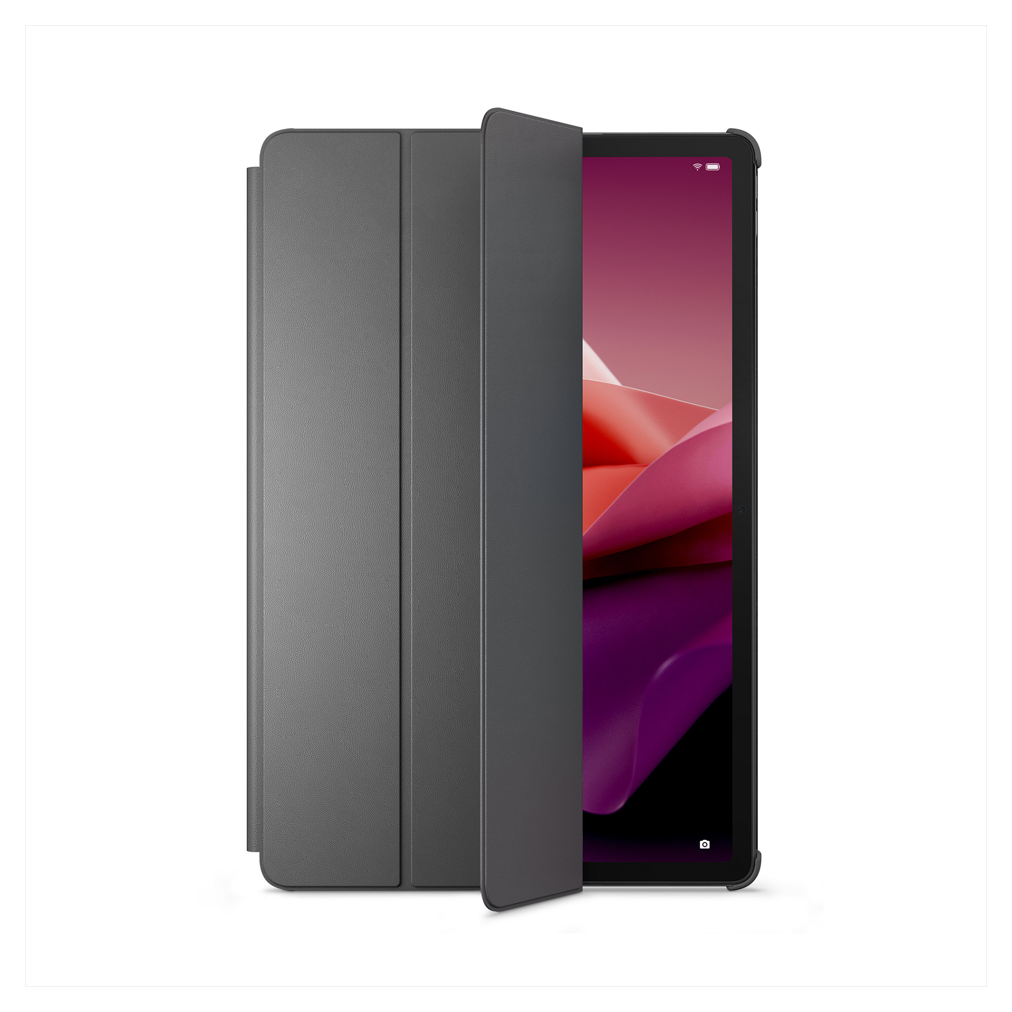 Aksesorë për tablet Lenovo Tab P12 Folio Case - Gri e mbyllur