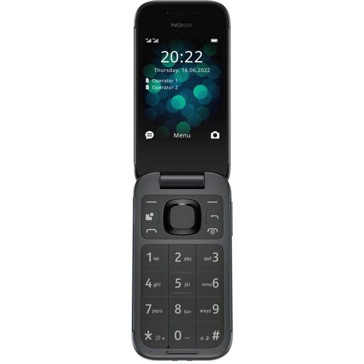 Telefon Nokia 2660 Flip Dual Sim 4GB - Black