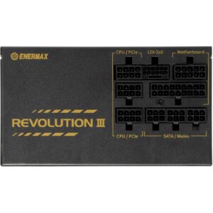 Furnizues Energjie PSU 750W Enermax Power Supply 750W Revolution3 80+ Gold Black FULLMOD