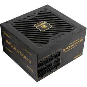 Furnizues Energjie PSU 1000W Enermax Power Supply 1000W Revolution3 80+ Gold Black FULLMO