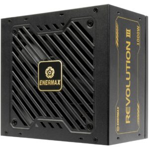 Furnizues Energjie PSU 1000W Enermax Power Supply 1000W Revolution3 80+ Gold Black FULLMO