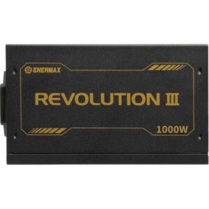 Furnizues Energjie PSU 1000W Enermax Power Supply 1000W Revolution3 80+ Gold Black FULLMO