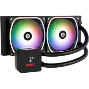 Ftohës për Procesor Enermax Liquid CPU Cooler Aquafusion II 240mm ARGB e zezë