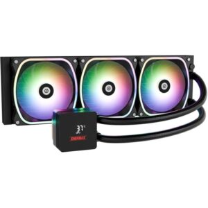 Ftohës për Procesor Enermax Liquid CPU Cooler Aquafusion II 360mm ARGB e zezë