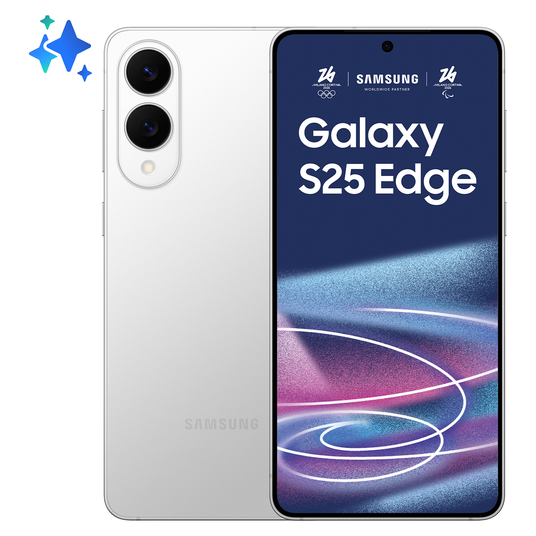 Telefon Samsung Galaxy S25 Edge 5G / Dual SIM / 12GB / 256GB - Argjend