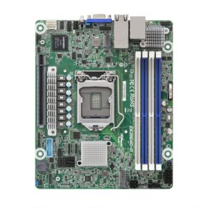 Pllakë Amë MB Server ASRock Mainboard E3C256D4ID-2T mini-ITX Sockel 1200 Single
