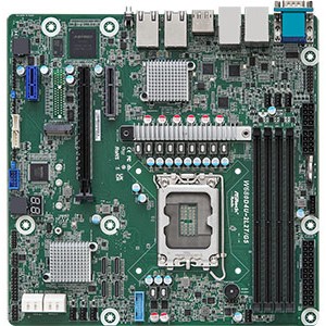 Pllakë Amë MB Server ASRock Mainboard W680D4U-2L2T/G5 micro-ATX Sockel 1700 DDR5-only Single