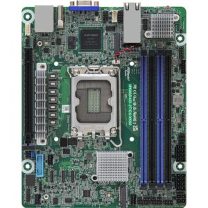 Pllakë Amë MB Server ASRock Mainboard W680D4ID-2T/G5/X550 mini-DTX Sockel 1700 DDR5-only Single