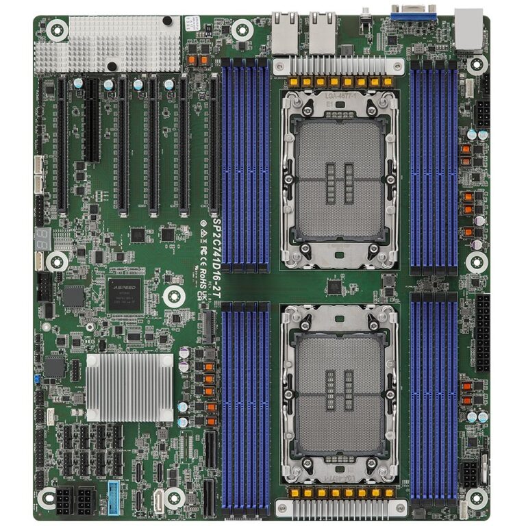 Pllakë Amë MB Server ASRock Mainboard SP2C741D16-2T EEB Dual Sockel 4677