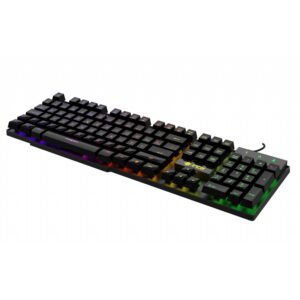 Tastierë Gaming Incase IKG-446 RGB Wired / QWERTZ – Zezë 8
